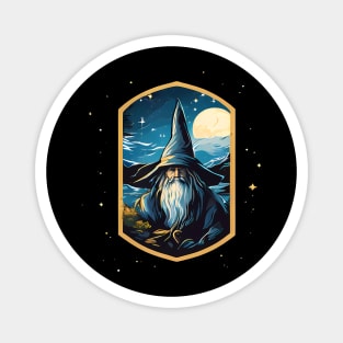Gandalf starry night Magnet